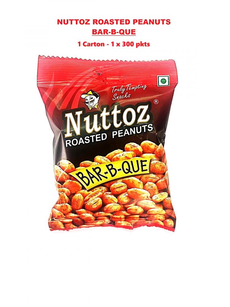 Shop By Category :: Snacks :: Nuttoz Roasted Peanuts - CARTON (300 pkts ...
