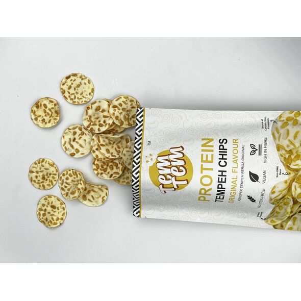 Shop By Category :: Snacks :: Tem Tem Tempeh Chips - Original